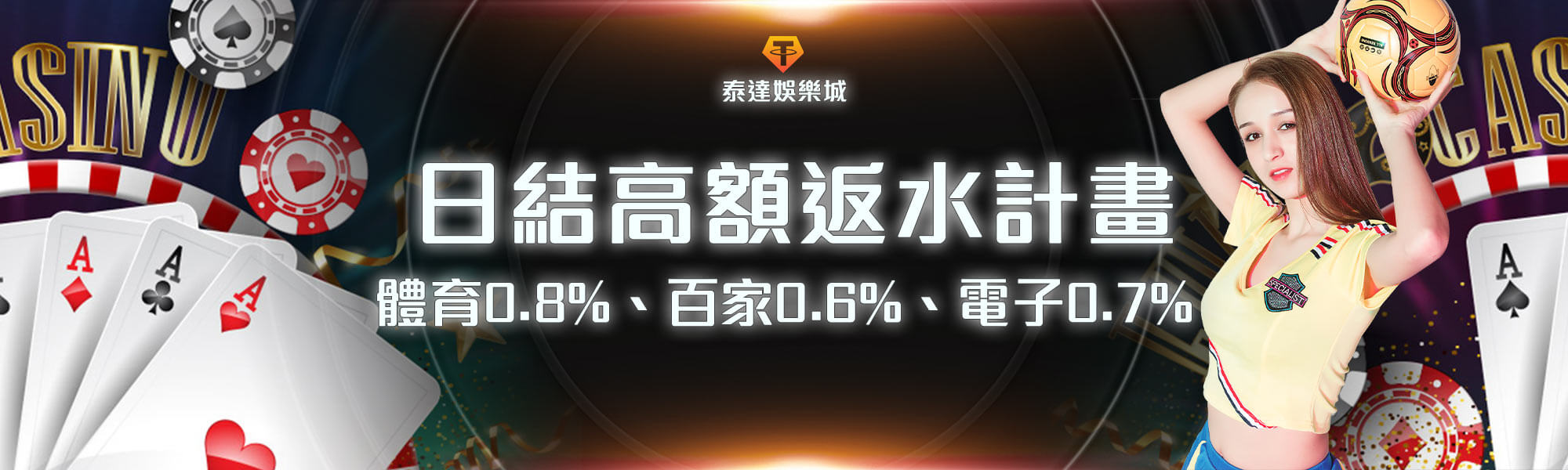 週週返水0.8%-泰達娛樂城